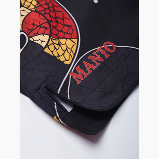 Pantaloncini MMA Manto Coral nero-Combat Arena