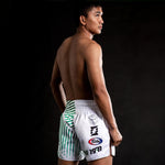 Shorts de kick-thai Fairtex BS1923 Racer White