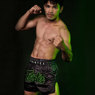 Shorts de kick-thai Fairtex BS1924 Racer Noir