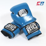 Gants de boxe Cleto Reyes Sparring CE6 Bleu-Noir